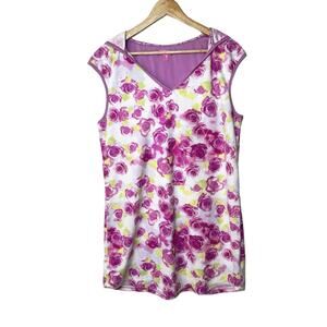 Betsy Johnson Swim Coverup Womens L Pool Beach Vacation Cruise Loungewear Dress